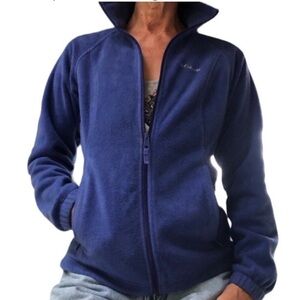 Columbia Cobalt-purple/blue fleece zip up jacket